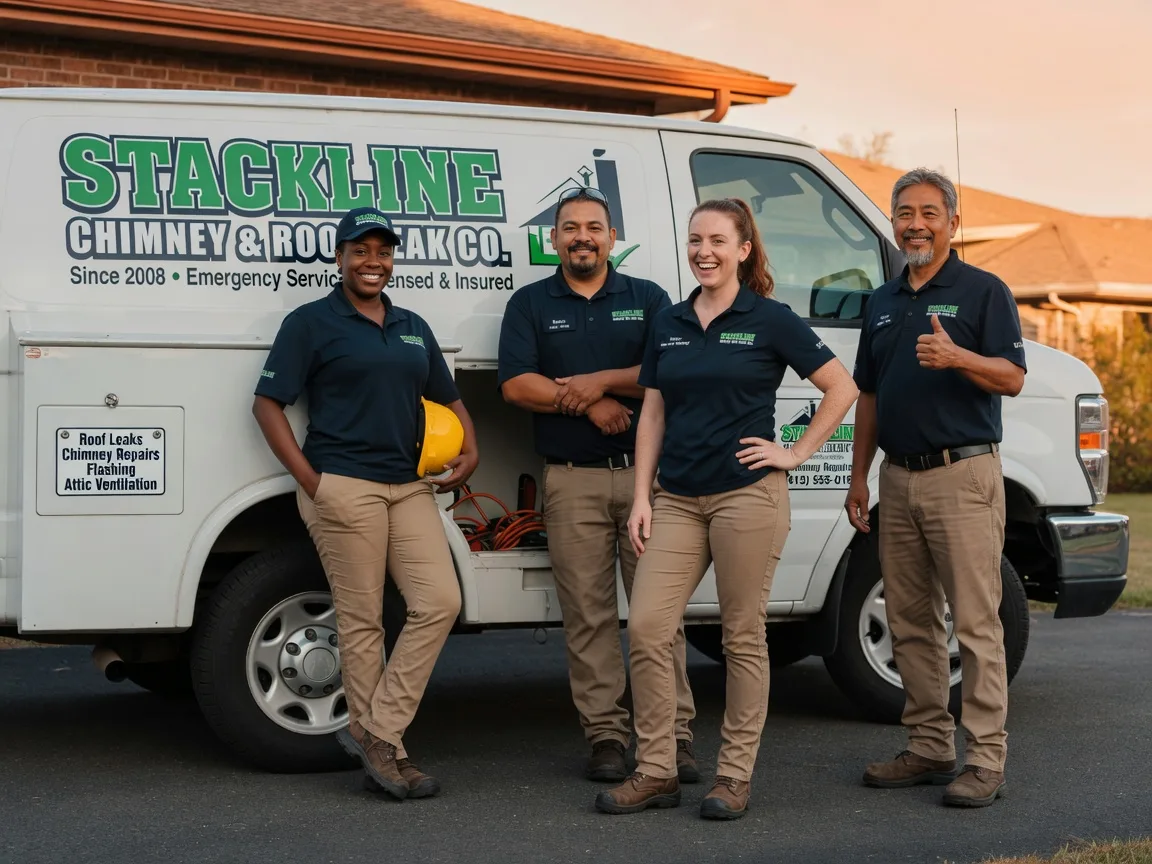 Chimney flashing repair company in Waldo, WI